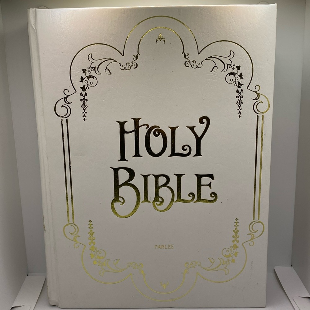 Holy Bible King James Version Family Record Edition White